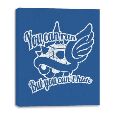 You Can Run - Canvas Wraps Canvas Wraps RIPT Apparel 16x20 / Royal