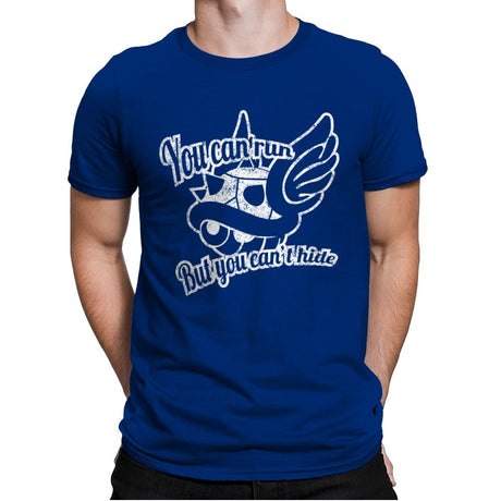 You Can Run - Mens Premium T-Shirts RIPT Apparel Small / Royal