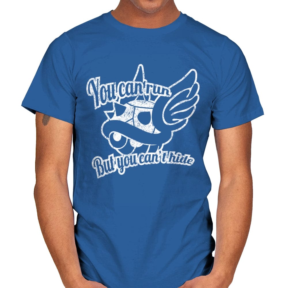 You Can Run - Mens T-Shirts RIPT Apparel Small / Royal