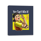 You can't win it! - Canvas Wraps Canvas Wraps RIPT Apparel 11x14 / Navy