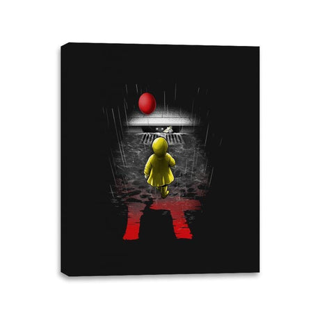 You'll Float Too - Canvas Wraps Canvas Wraps RIPT Apparel 11x14 / Black