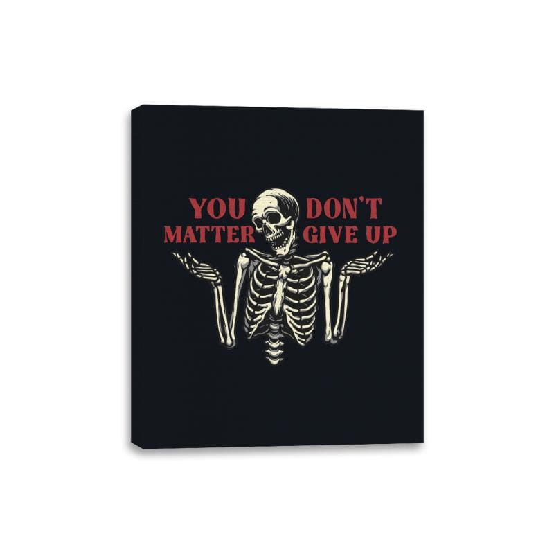 You Matter - Canvas Wraps Canvas Wraps RIPT Apparel 8x10 / Black