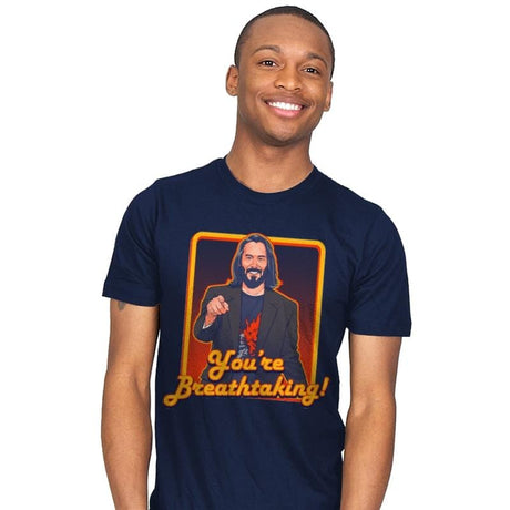 You're Breathtaking! - Mens T-Shirts RIPT Apparel