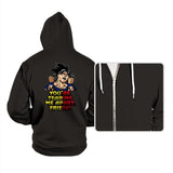 You're Tearing Me Apart, Frieza! - Hoodies Hoodies RIPT Apparel Small / Black