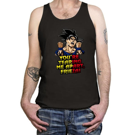 You're Tearing Me Apart, Frieza! - Tanktop Tanktop RIPT Apparel