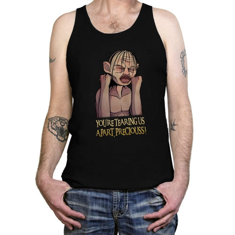 You're Tearing Us Apart - Tanktop Tanktop RIPT Apparel X-Small / Black