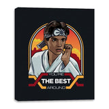 You're the Best Around - Canvas Wraps Canvas Wraps RIPT Apparel 16x20 / Black