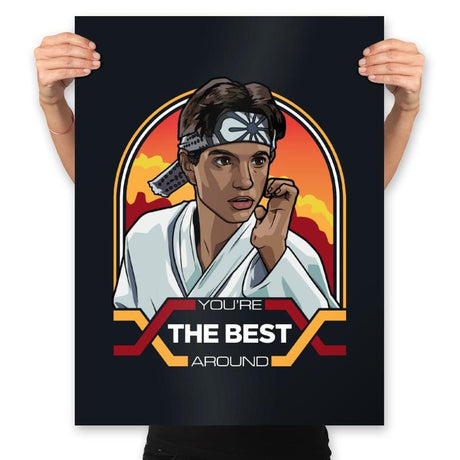 You're the Best Around - Prints Posters RIPT Apparel 18x24 / Black