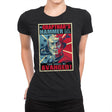 You shall be Aavanged - Womens Premium T-Shirts RIPT Apparel Small / Black