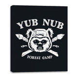 Yub Nub Forest Camp - Canvas Wraps Canvas Wraps RIPT Apparel 16x20 / Black