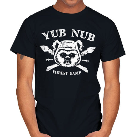 Yub Nub Forest Camp - Mens T-Shirts RIPT Apparel Small / Black