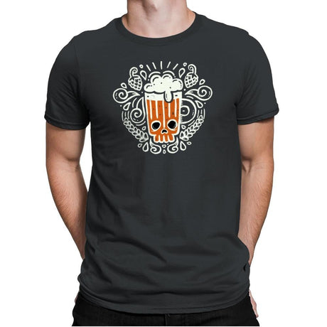 Yummy Hops - Mens Premium T-Shirts RIPT Apparel Small / Heavy Metal