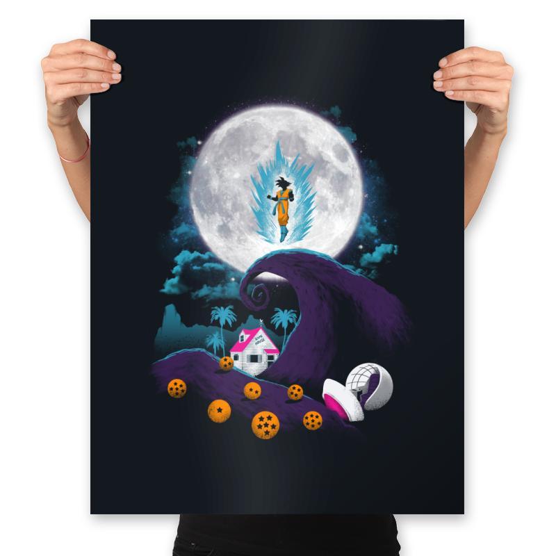 Z Nightmare - Prints Posters RIPT Apparel 18x24 / Black