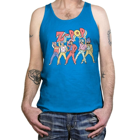 Z Pop - Tanktop Tanktop RIPT Apparel X-Small / Teal