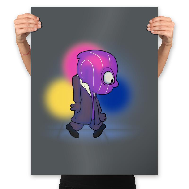 Zemo Dance - Prints Posters RIPT Apparel 18x24 / Charcoal