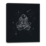 Zen Astronaut - Canvas Wraps Canvas Wraps RIPT Apparel 16x20 / Black