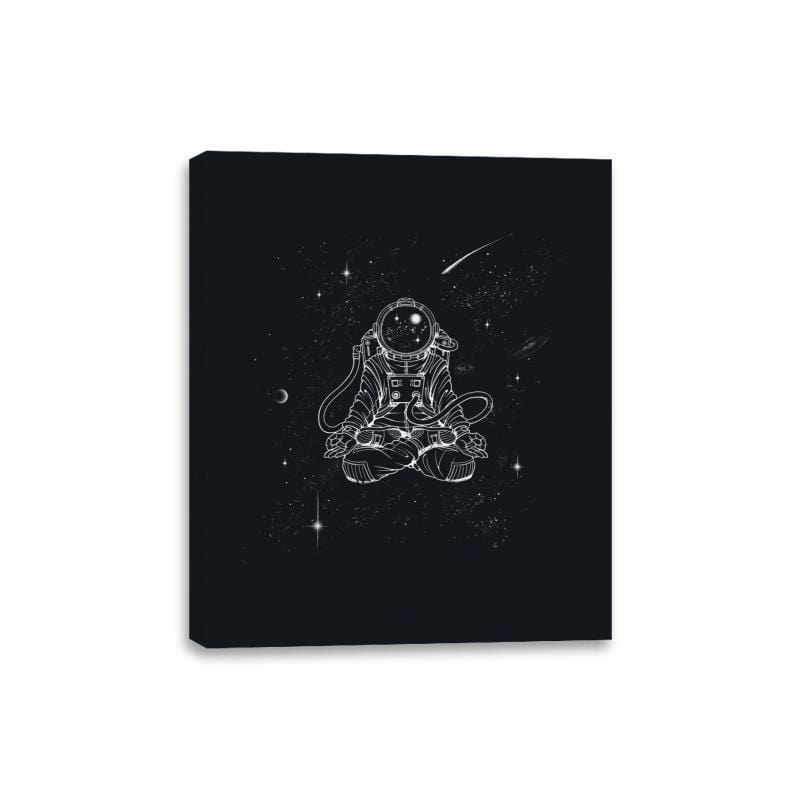 Zen Astronaut - Canvas Wraps Canvas Wraps RIPT Apparel 8x10 / Black