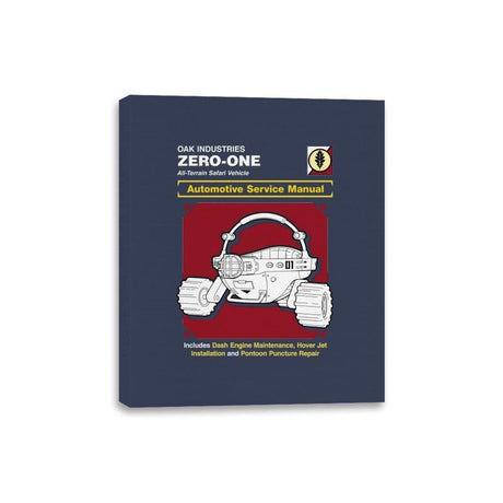 Zero One Service Manual - Canvas Wraps Canvas Wraps RIPT Apparel 8x10 / Navy