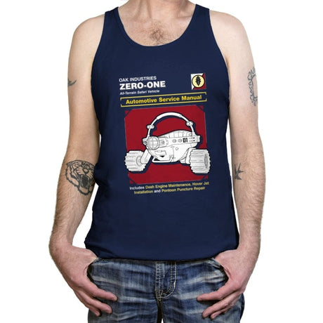 Zero One Service Manual - Tanktop Tanktop RIPT Apparel X-Small / Navy