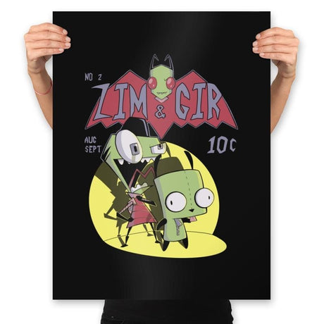 ZimGir - Prints Posters RIPT Apparel 18x24 / Black