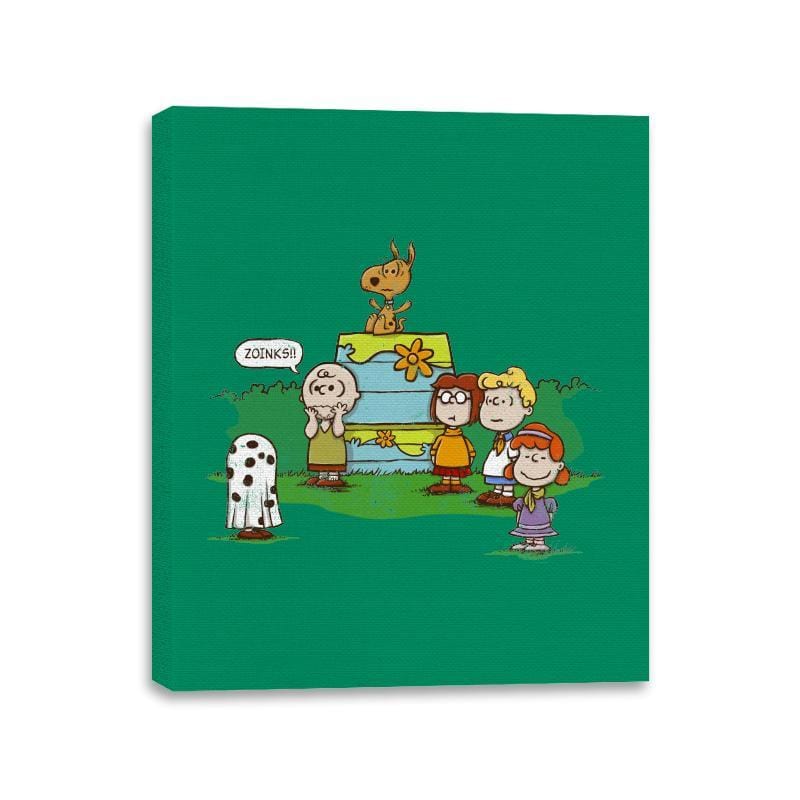 Zoinks!! - Canvas Wraps Canvas Wraps RIPT Apparel 11x14 / Kelly