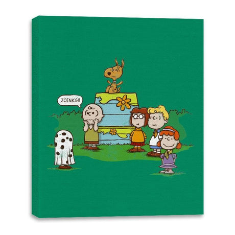 Zoinks!! - Canvas Wraps Canvas Wraps RIPT Apparel 16x20 / Kelly