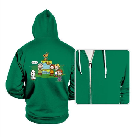 Zoinks!! - Hoodies Hoodies RIPT Apparel Small / Kelly