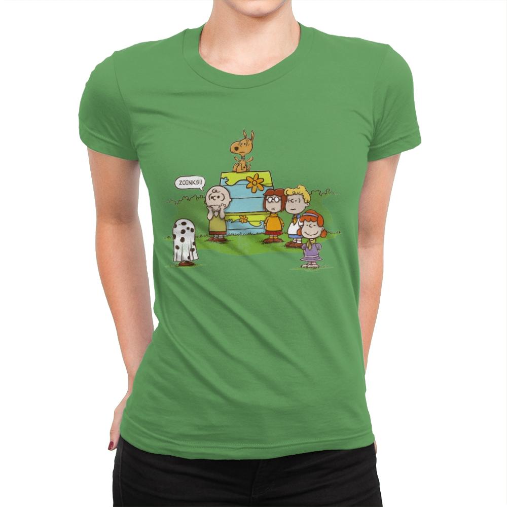 Zoinks!! - Womens Premium T-Shirts RIPT Apparel Small / Kelly