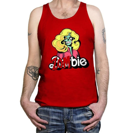 Zom-Bie - Tanktop Tanktop RIPT Apparel X-Small / Red