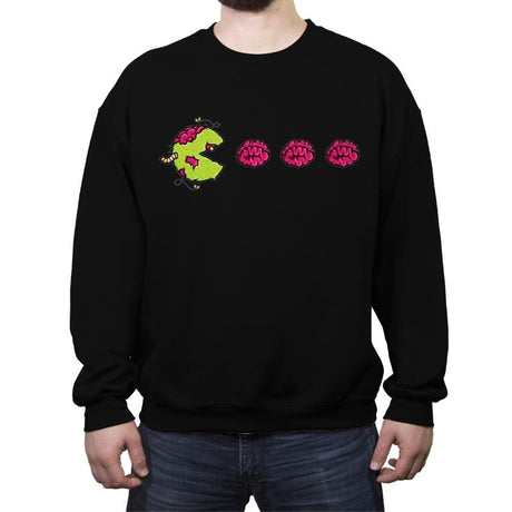 Zombie-Man - Crew Neck Sweatshirt Crew Neck Sweatshirt RIPT Apparel Small / Black