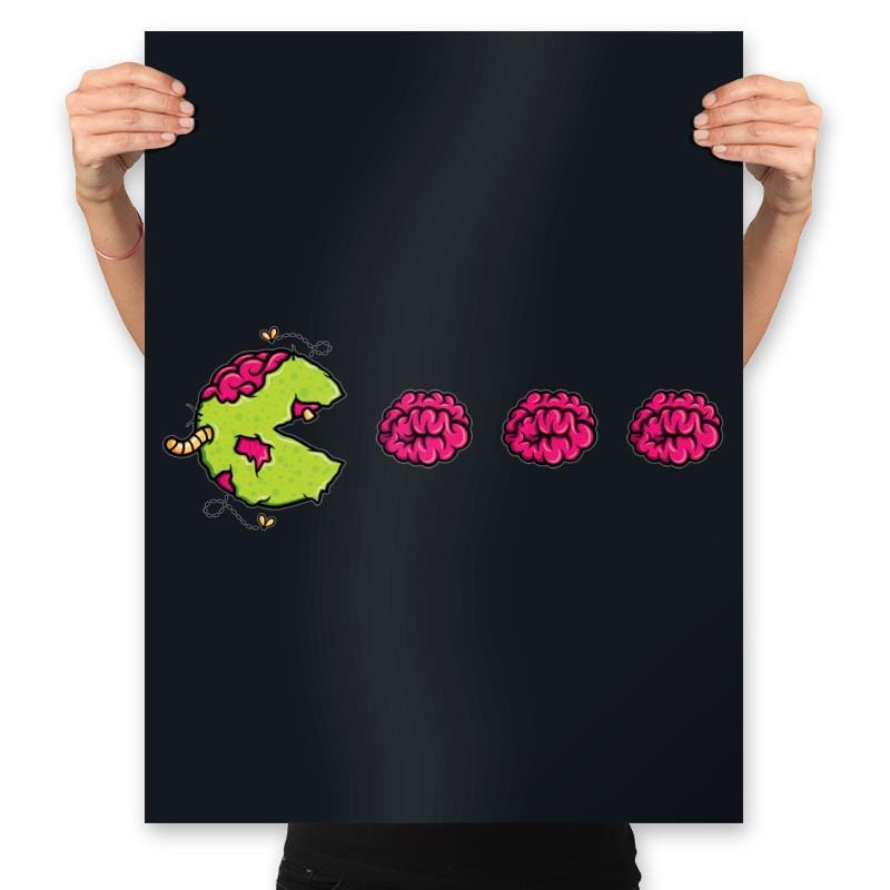 Zombie-Man - Prints Posters RIPT Apparel 18x24 / Black