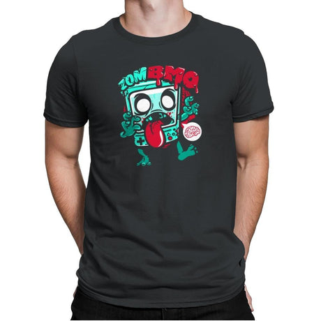 Zombmo Exclusive - Dead Pixels - Mens Premium T-Shirts RIPT Apparel Small / Heavy Metal