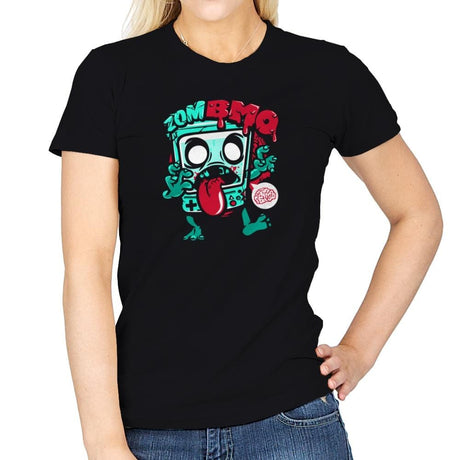 Zombmo Exclusive - Dead Pixels - Womens T-Shirts RIPT Apparel Small / Black