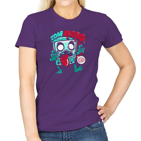 Zombmo Exclusive - Dead Pixels - Womens T-Shirts RIPT Apparel Small / Purple