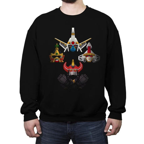 Zord Rhapsody - Crew Neck Sweatshirt Crew Neck Sweatshirt RIPT Apparel