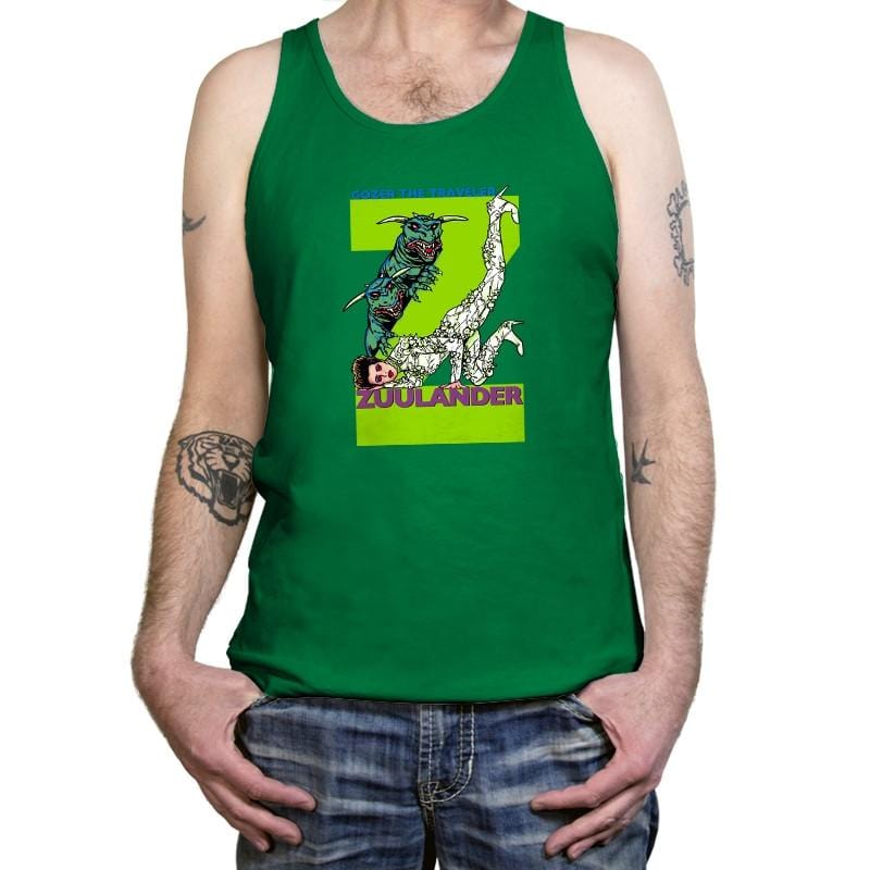 Zuulander Exclusive - Tanktop Tanktop RIPT Apparel X-Small / Kelly