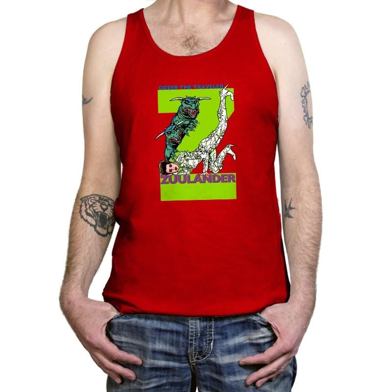 Zuulander Exclusive - Tanktop Tanktop RIPT Apparel X-Small / Red