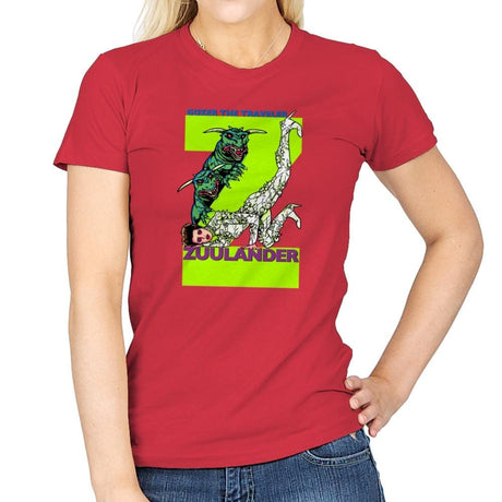 Zuulander Exclusive - Womens T-Shirts RIPT Apparel Small / Red