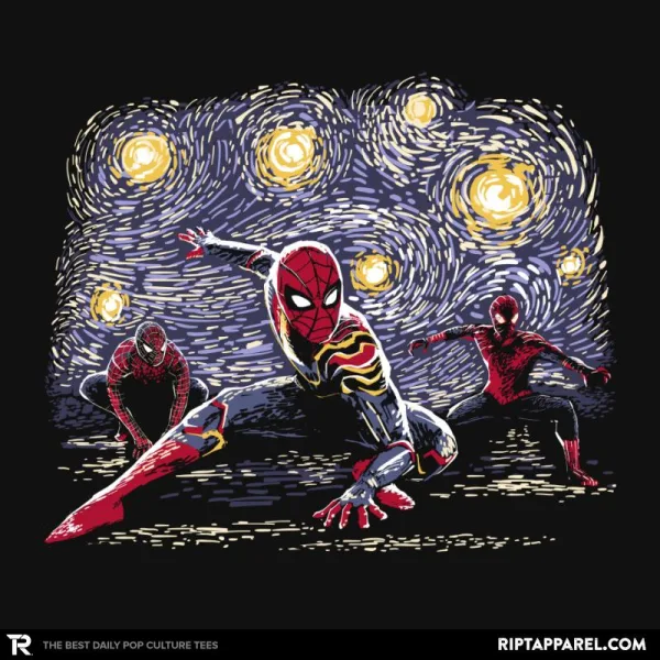 Spiders on a Starry Night