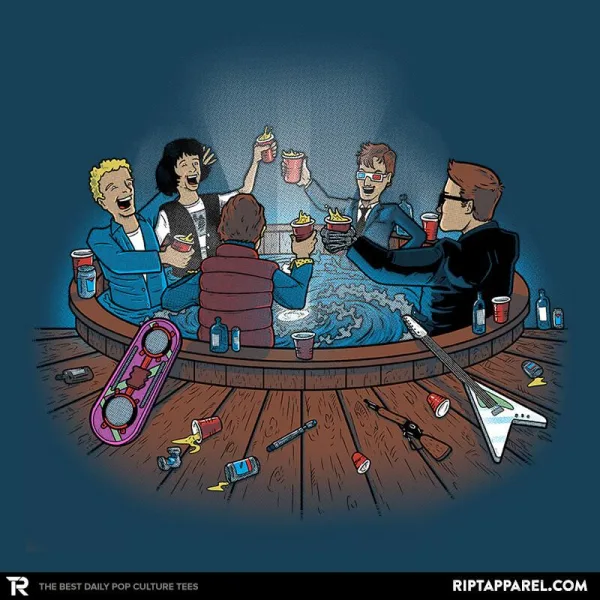 Hot Tub Time Travelers Exclusive