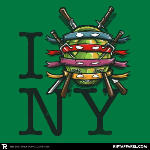 I (Turtle) NY - Art attack