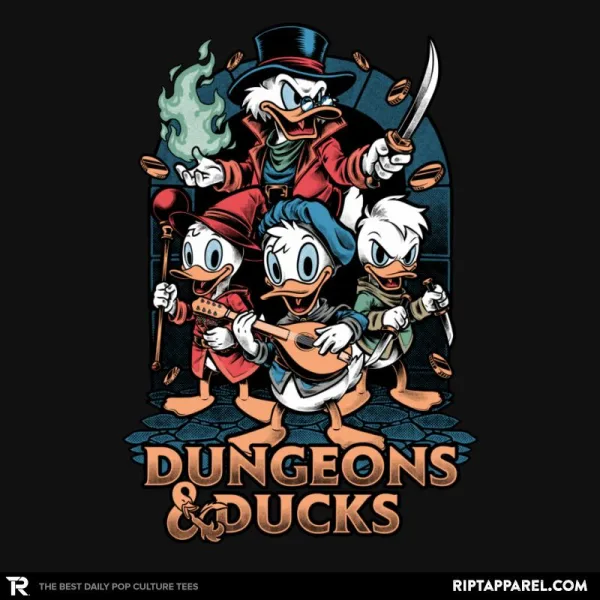 Dungeons and Ducks Cartoon