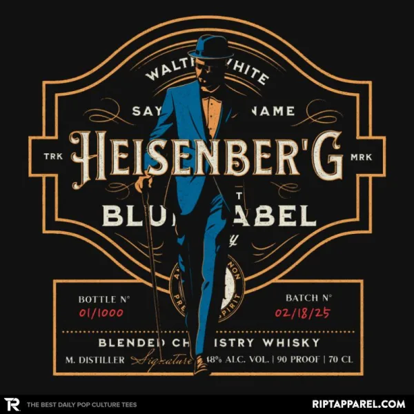 The Heisenberg - Blue Label T-Shirt