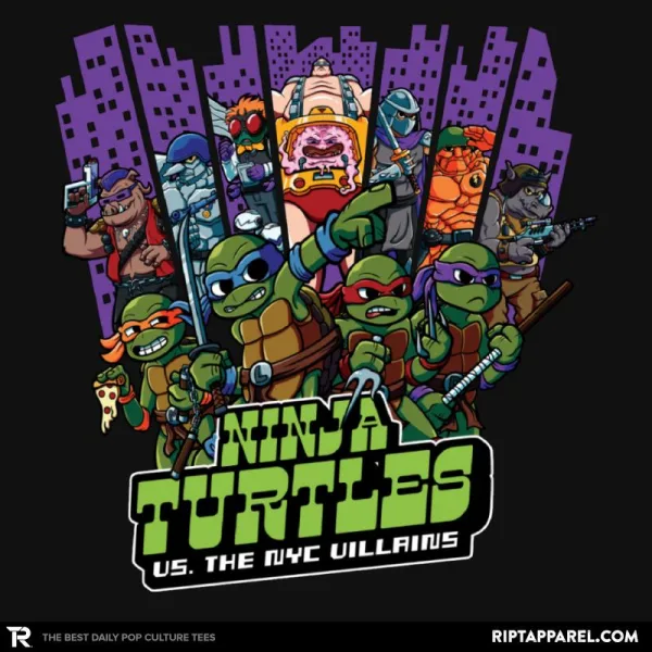 Ninja Turtles Vs. The NYC Villains - Best Seller