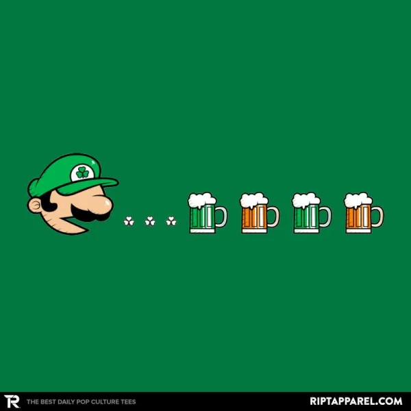 Pac-Luigi's St. Paddy's Day