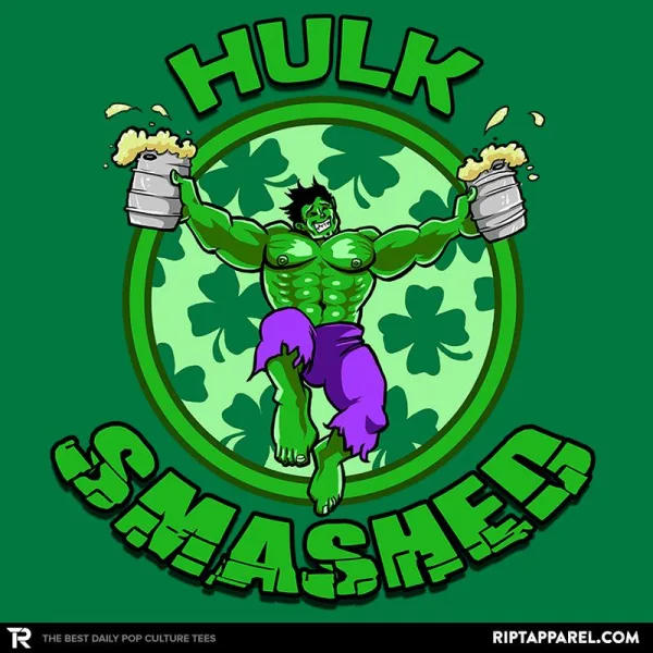 Hulk Smashed Exclusive - St Paddys Day