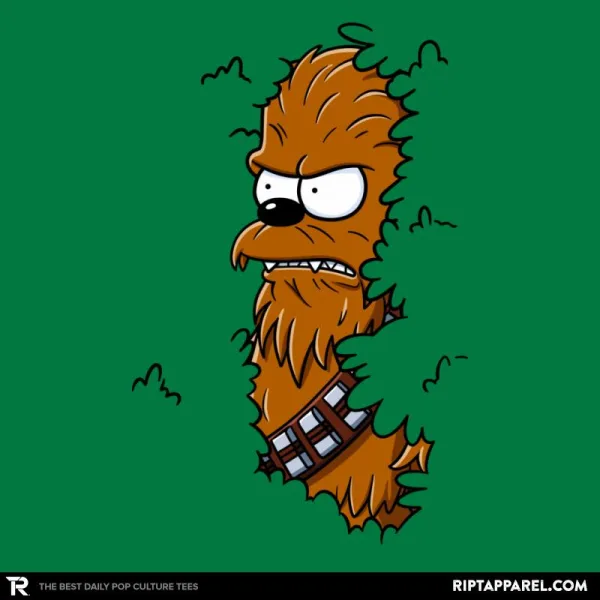 Chewie in a Hedge