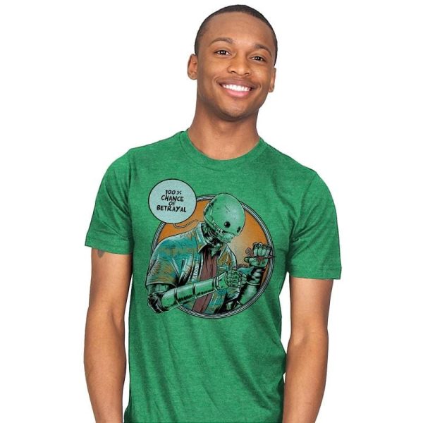 100% Chance of Betrayal Exclusive - Mens T-Shirts RIPT Apparel 4x-large / Kelly