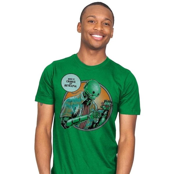 100% Chance of Betrayal Exclusive - Mens T-Shirts RIPT Apparel 5x-large / Kelly