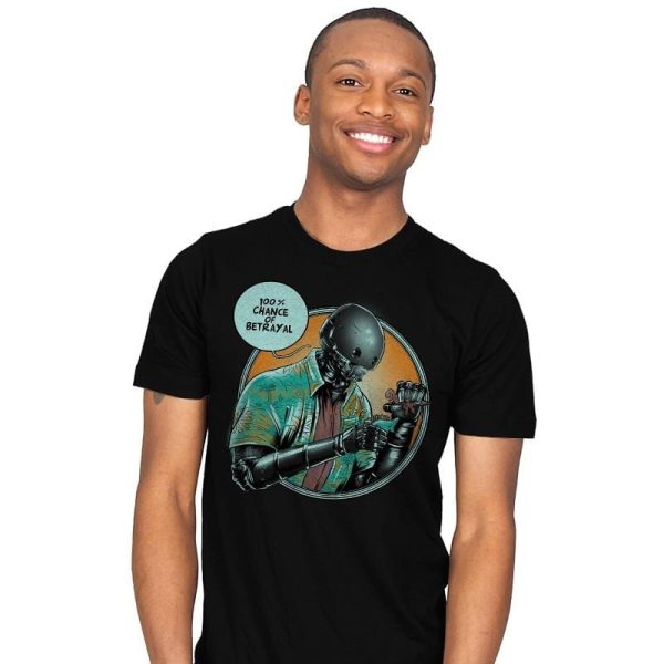 100% Chance of Betrayal Exclusive - Mens T-Shirts RIPT Apparel Small / Black